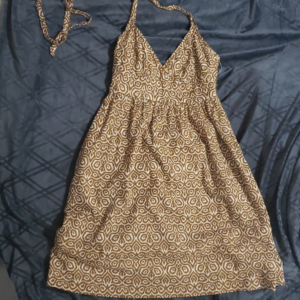 J. Crew tie dress cotton size 6